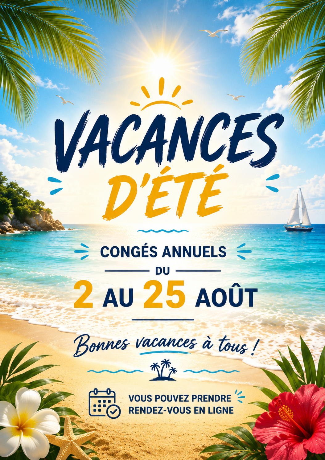 Congés d'été